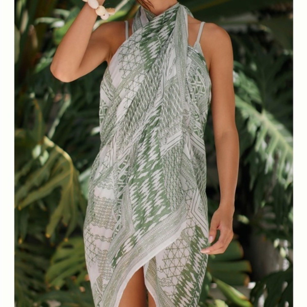 Anthropologie Printed Beach Wrap
